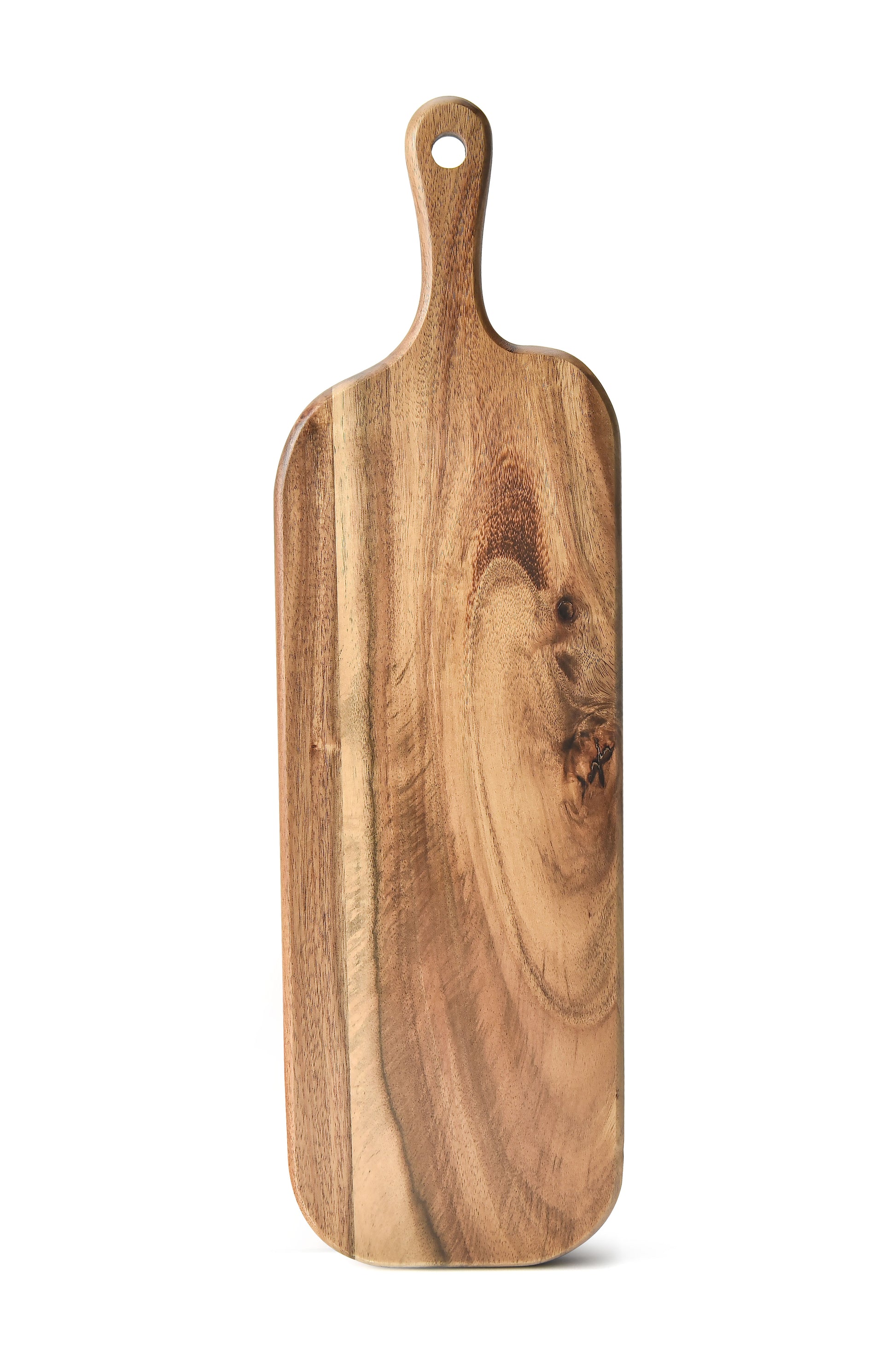 Long Wooden Charcuterie Board Paddle Cheese Board Serving Board 16' x 4.7' Inch