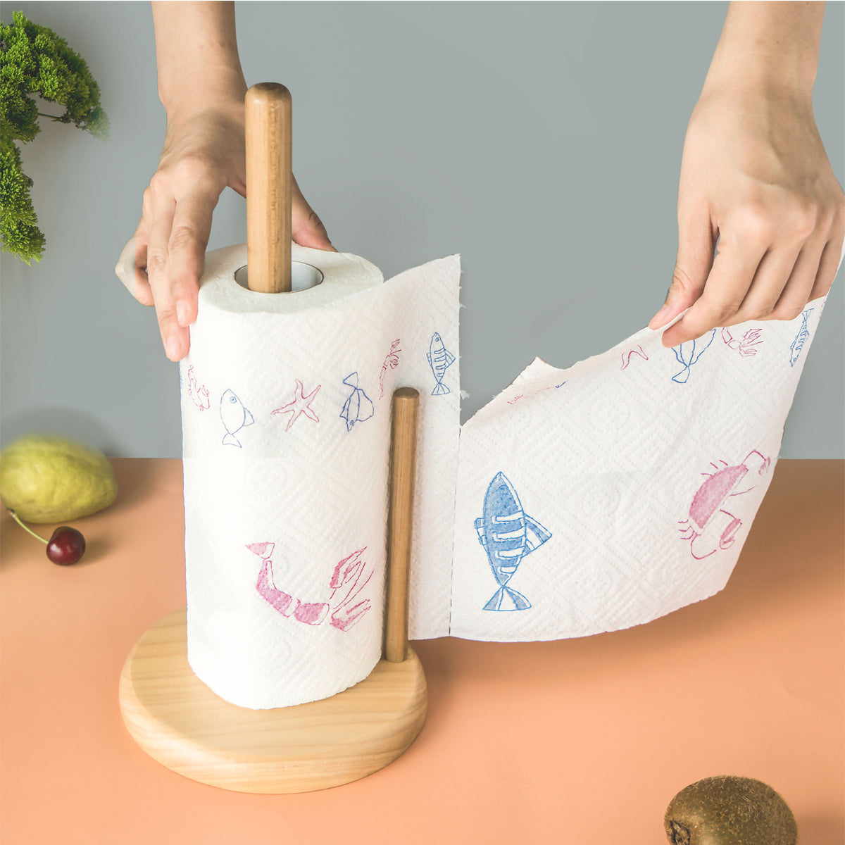 kitchen towel holder