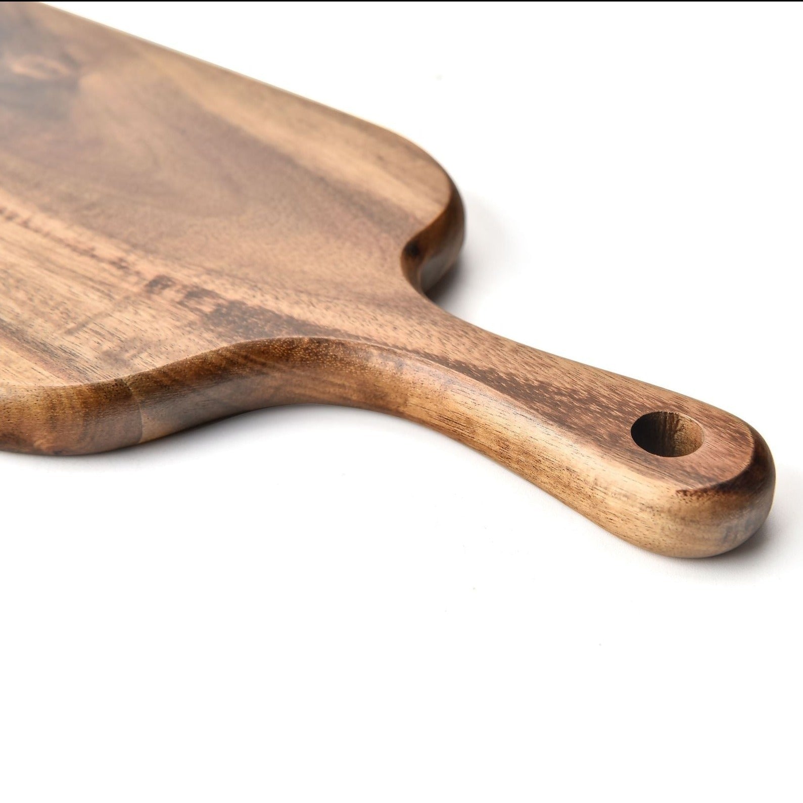 Long Wooden Charcuterie Board Paddle Cheese Board Serving Board 16' x 4.7' Inch
