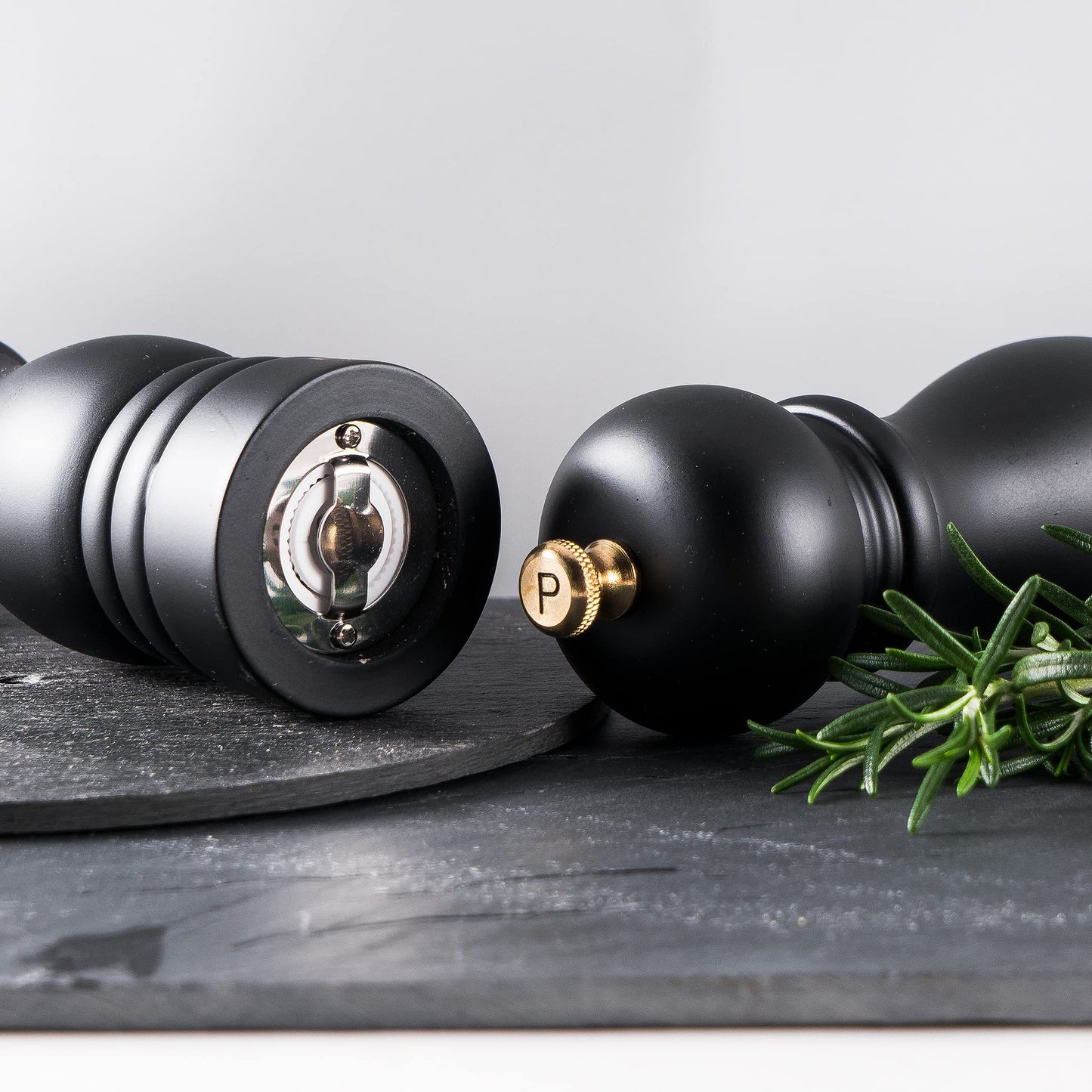 7 Inch Wooden Salt and Pepper Shakers
