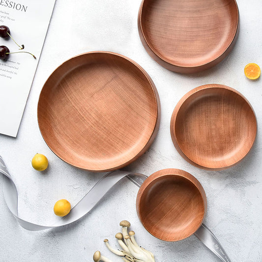 Max 50% off - Wooden Serving Bowl for Fruits or Salads Wooden Single Bowl
