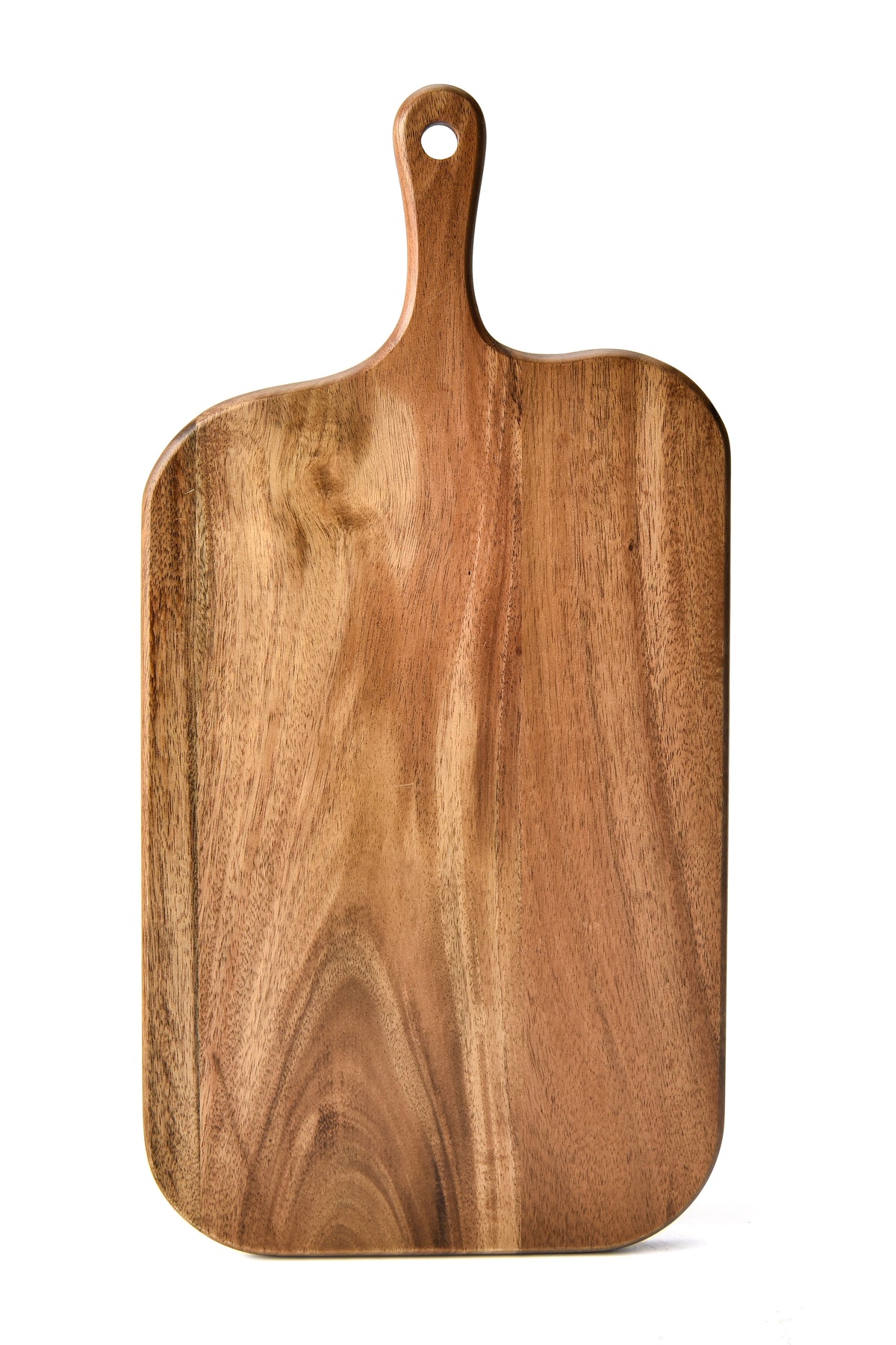 JF JAMES.F Wood Cutting Board with Handle, Long Acacia Serving Board Wooden  Cheese Board Charcuterie Boards Wood Board for Food Bread Fruit