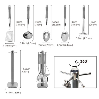 billf Stainless Steel Cooking Utensils Set