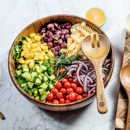3 Piece Wooden Salad Set
