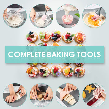 Max 50% off - 36 PCS Baking Utensils Set Baking Set for Kids Teens Adult Beginner