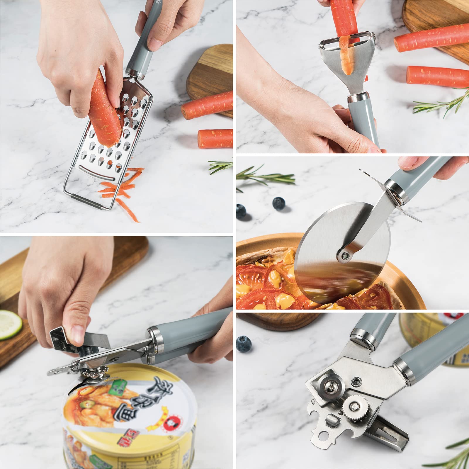 Stainless Steel Kitchen Gadget Set