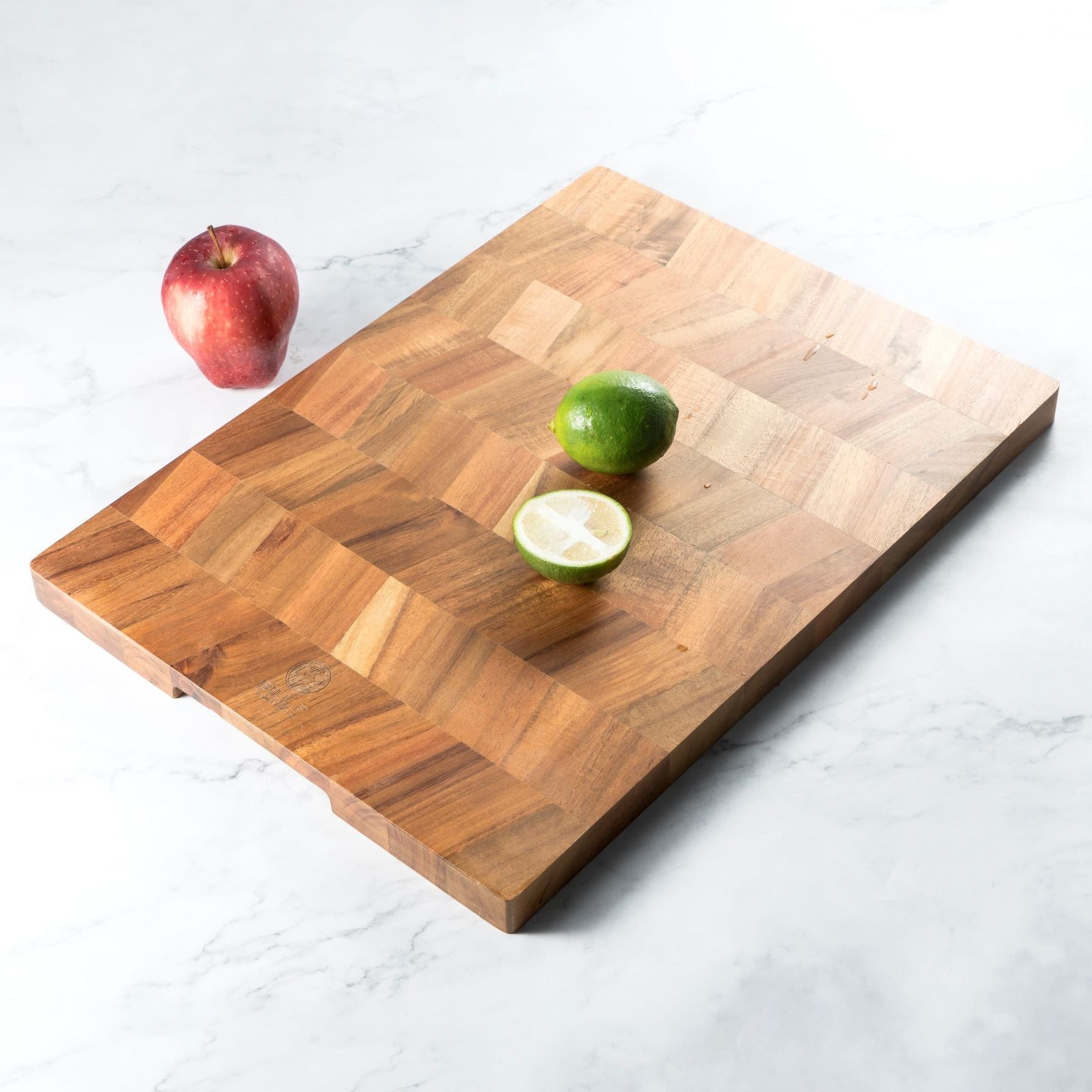 Professional 14 End Grain Cutting Board, Premium Serving Vegetables Meat  Kitchen Chopping Butcher Block, Acacia Wood